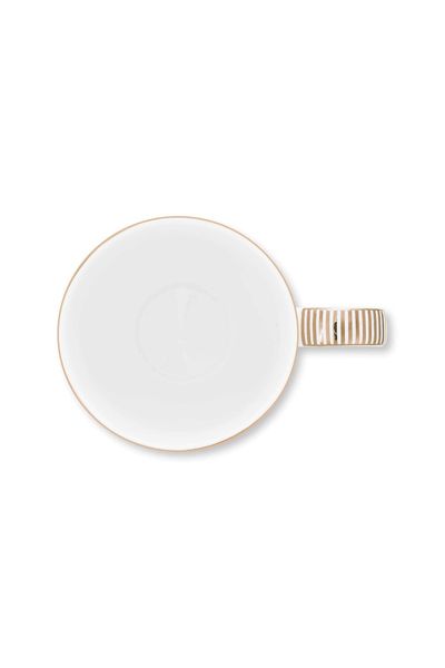 Set/2 Tassen Dot Delight Weiß/Gold 350ml