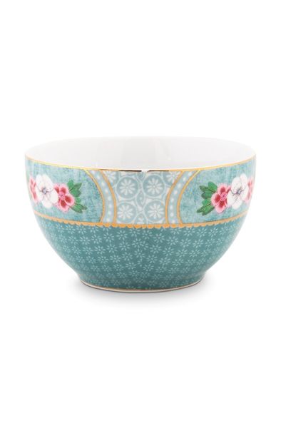 Blushing Birds Star Flower Bowl blue 9.5 cm