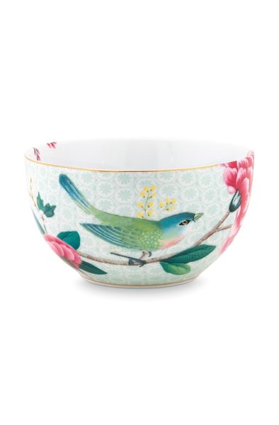 Blushing Birds Kom Wit 12 cm