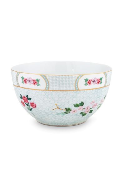 Blushing Birds Bowl white 18 cm