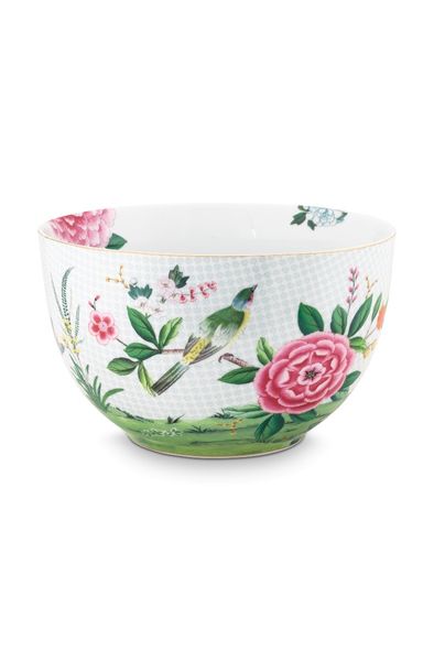 Bol Blushing Birds en Coloris Blanc 23cm