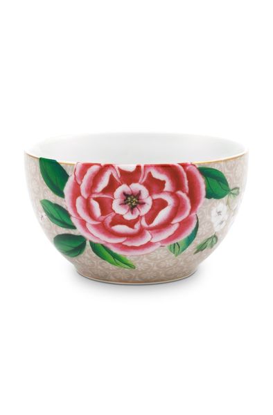 Bol Blushing Birds en Coloris Kaki 9.5cm