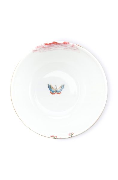 Blushing Birds Bowl white 12 cm