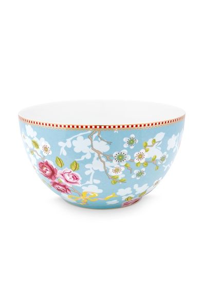 Early Bird Kom Chinese Rose Blauw 18 cm