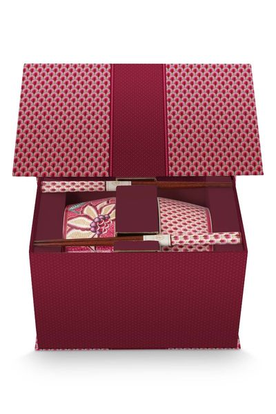 Giftset Bowls 15cm & Chopsticks Oriental Flower Festival Dar