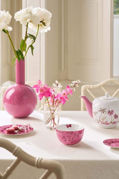 Bowl Jolie Flowers Pink 12cm