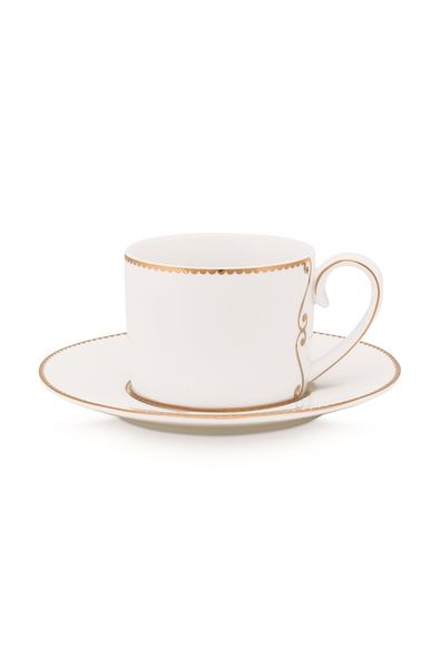 Love Birds Espresso Tasse & Untertasse Weiß