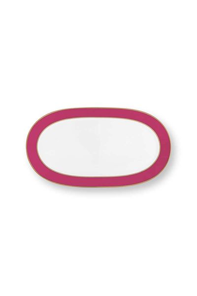 Pip Chique Cake Tray Oval Pink