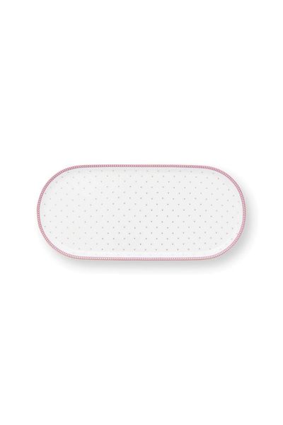 Zucker- und Milchschale Jolie Punkte Gold Rosa