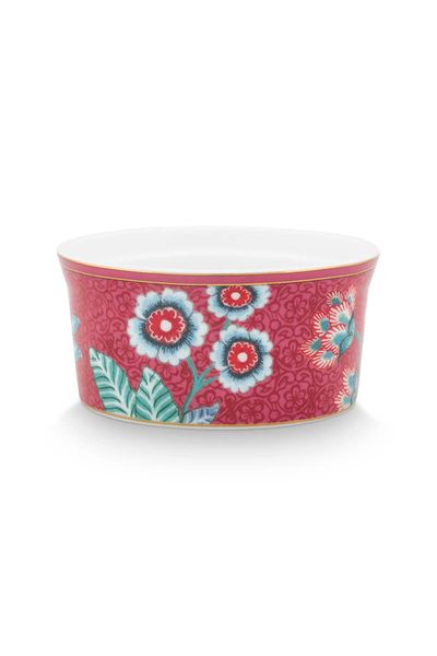 Flower Festival Ramequin Dark Pink