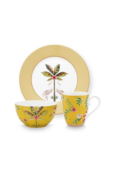 La Majorelle Breakfast Set/3 Yellow