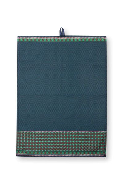 Set/2 Theedoeken Berry Blues Blauw