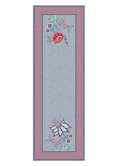 Chemin de Table Flower Festival Bleu