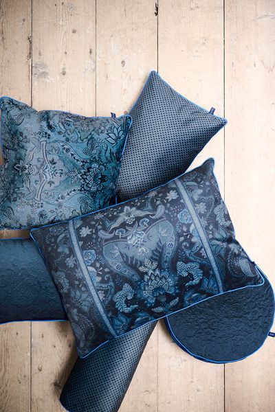 Cushion Kyoto Festival Dark Blue