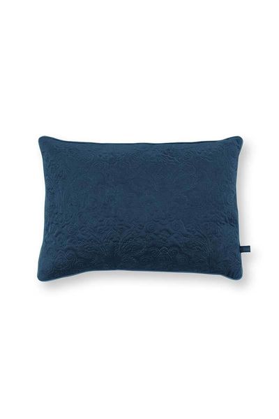 Cushion Quiltey Days Dark Blue