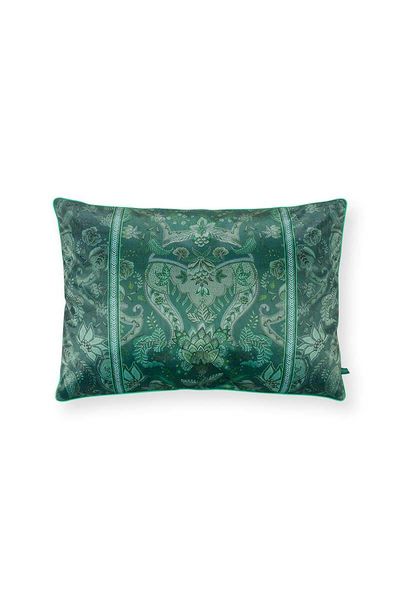 Cushion Kyoto Festival Dark Green