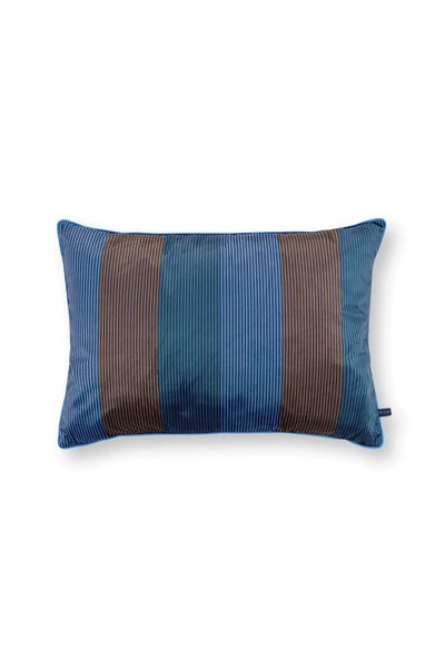 Cousin Décoratifs Multi Rayures Bleu
