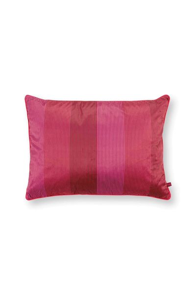Cousin Décoratifs Multi Rayures Rouge