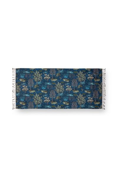 Hamam-Handtuch Japanese Garden Blau