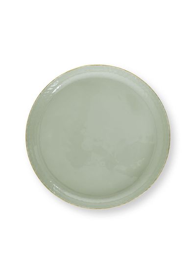 Schale Emailliert Hellgrün 30 Cm