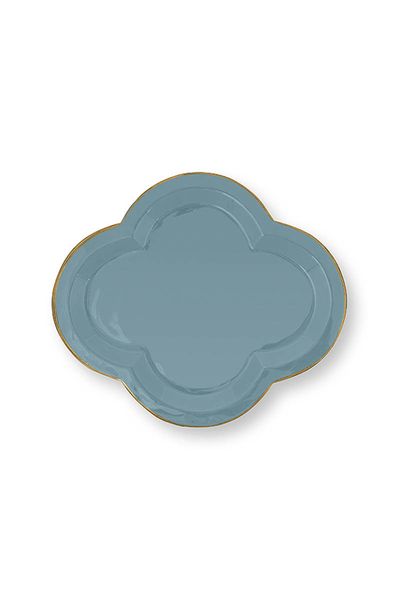 Fancy Schaal Groot Donkerblauw