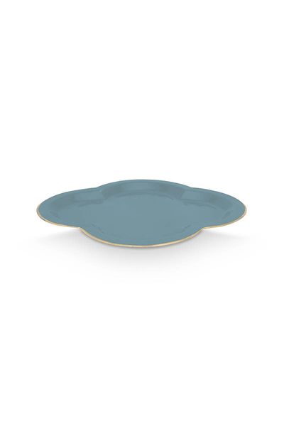 Fancy Tray Large Dark Blue