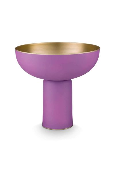 High Tray Metal Matt Lilac 23cm