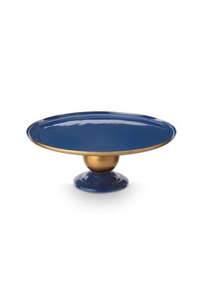 Schale Metall Kugel Navy/Gold