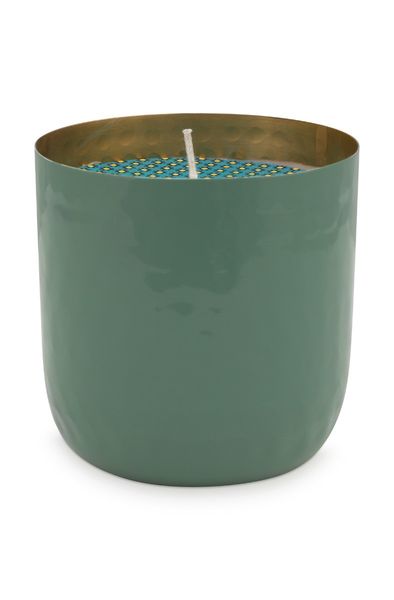 Blushing Birds Candle Green 9 cm