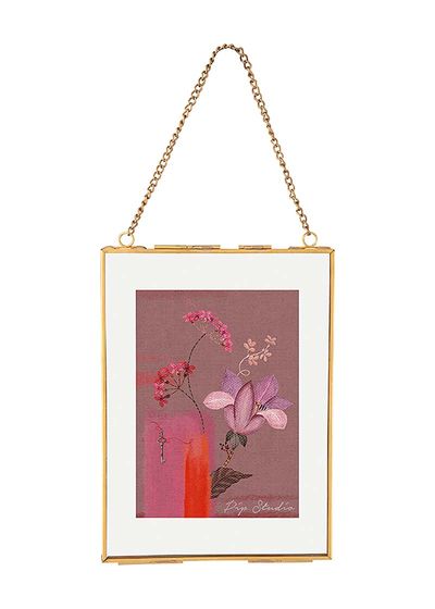 Fotorahmen mit Schloss Gold S