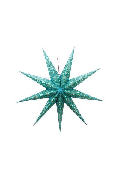 Weihnachtsstern Papier Grün 110cm