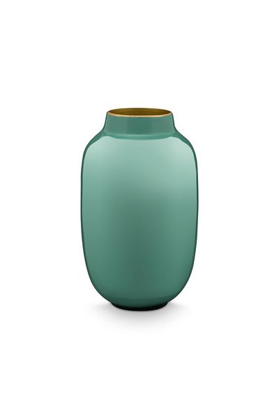 Oval Mini Vase Blue 14 cm