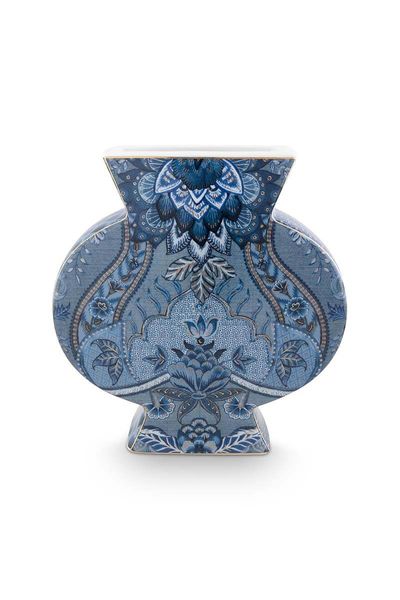 Kyoto Festival Vase Blue 16.5cm