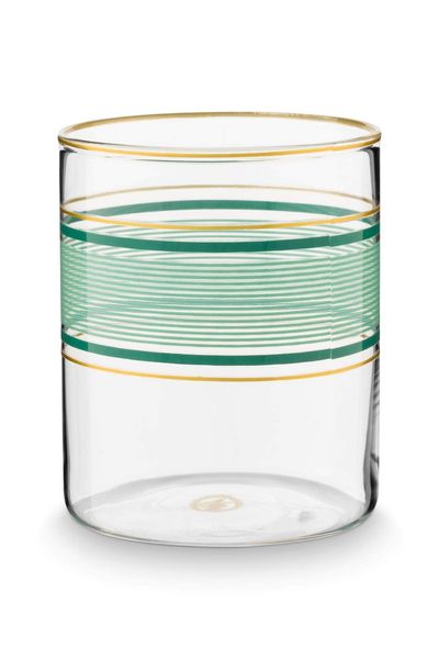 Pip Chique Water Glass Green
