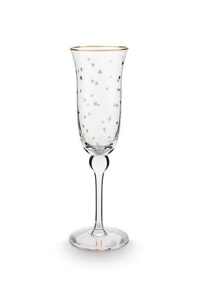Royal Winter White Champagne Glass