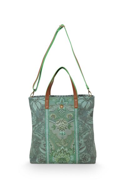 Tasche Rechteckig Kyoto Festival Grün
