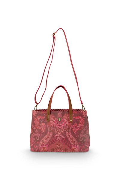Tasche Klein Kyoto Festival Dunkelrosa