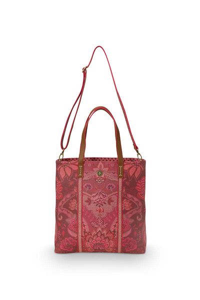 Tasche Rechteckig Kyoto Festival Dunkelrosa