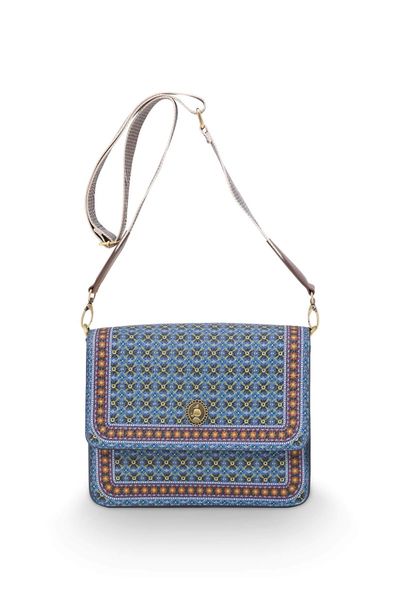 Sac Bandoulière de Taille Petit Clover Bleu