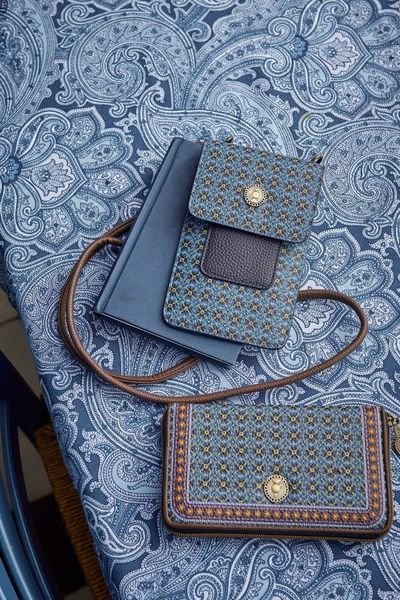 Phone Bag Small Clover Blue