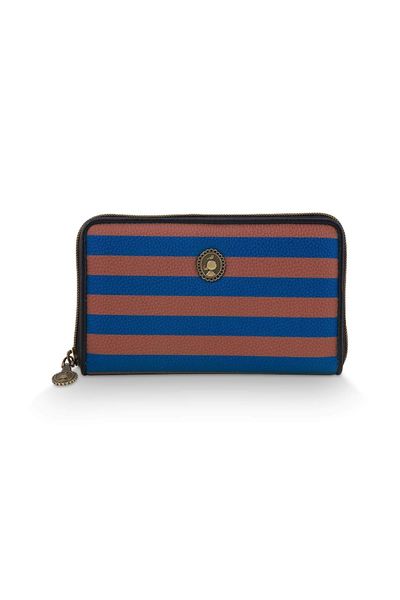 Willow Wallet Stripe Blue