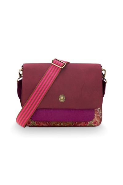 Schoudertas Fenna Medium Jabali Rood
