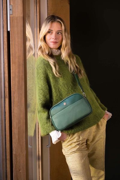 Schoudertas Frida Medium Groen