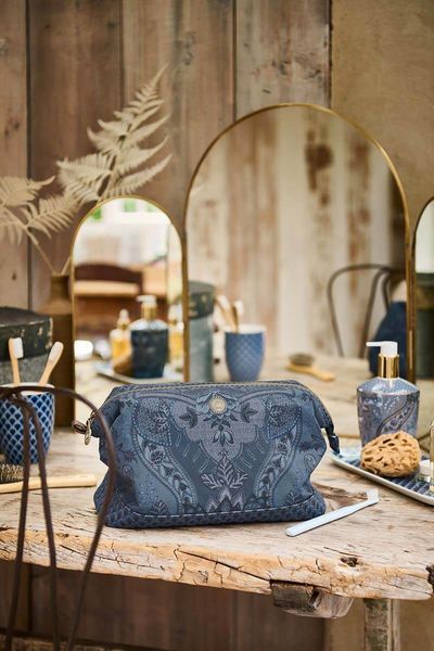 Kosmetiktasche Gross Kyoto Festival Blau