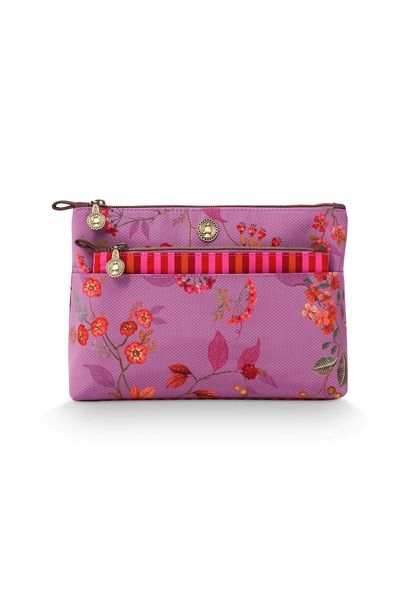 Trousse à Cosmétiques Combi Kawai Flower en Coloris Fuchsia