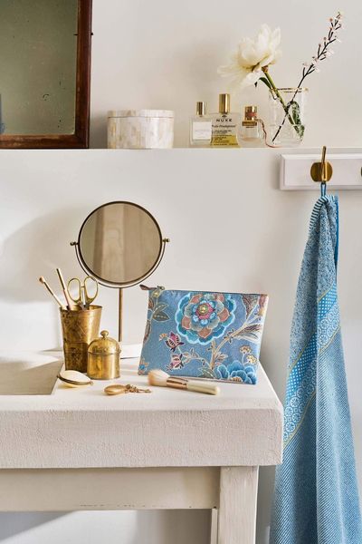Charly Flaches Necessaire Mittel Matata Blau