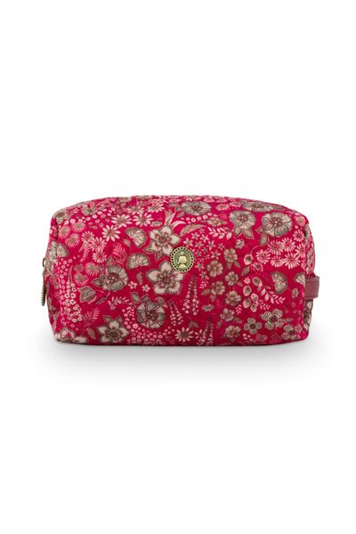 Necessaire Coco Mittelgroß Quilted Daisy Dreams Rot
