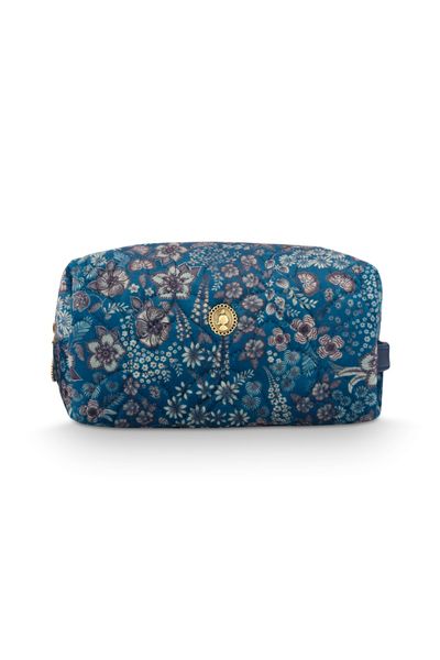 Necessaire Coco Mittelgroß Quilted Daisy Dreams Blau 