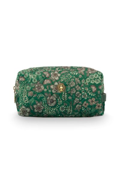 Necessaire Coco Mittelgroß Quilted Daisy Dreams Grün
