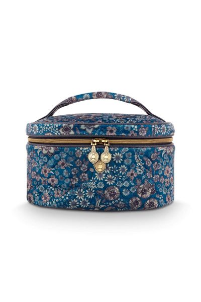 Beauty Case Cleo Quilted Daisy Dreams Blauw